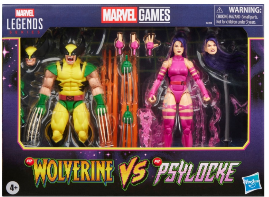 預訂商品 Marvel Legends Marvel Games Wolverine vs Psylocke