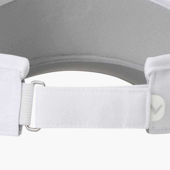 CALLAWAY 男士無頂球帽 LAZER VISOR - 白 