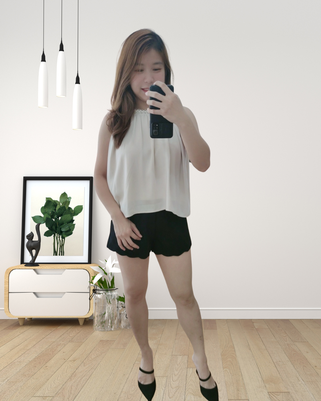 5159 Ivori 高品质气质珍珠上衣