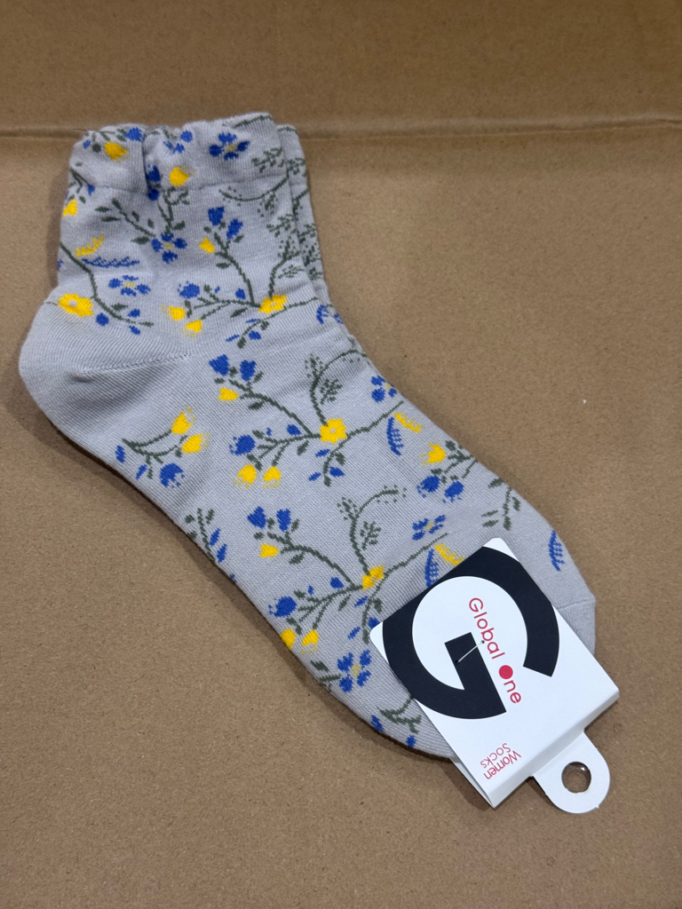 Kikiya Mid Socks Spring Ditsy