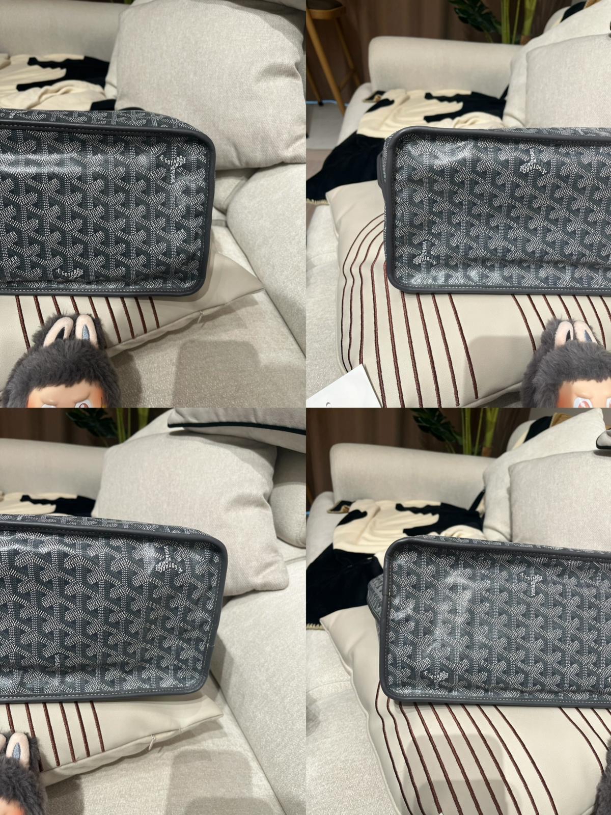 全新 Goyard Anjou pm grey 100%Authentic,100%new ✅收據✅dust bag