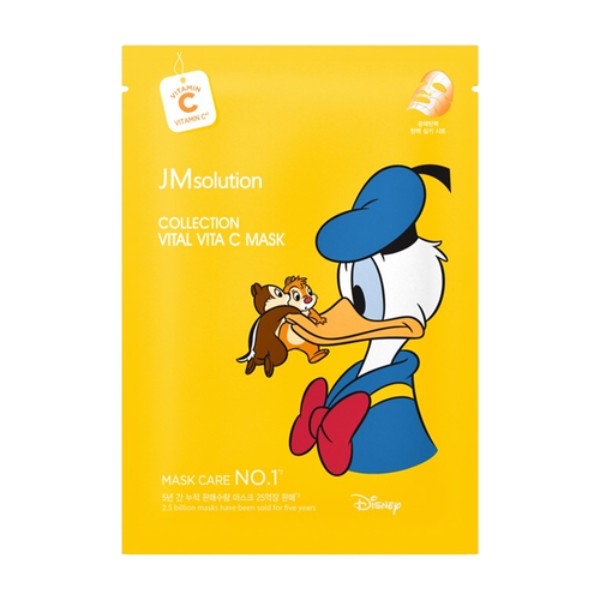 JM Solution Collection 維他命C面膜 迪士尼唐老鴨版 