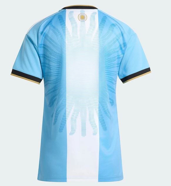 🔥 Adidas x Messi 美斯阿根廷紀念女裝球迷版球衣 (可加印金色MESSI10官方字) LD3318
