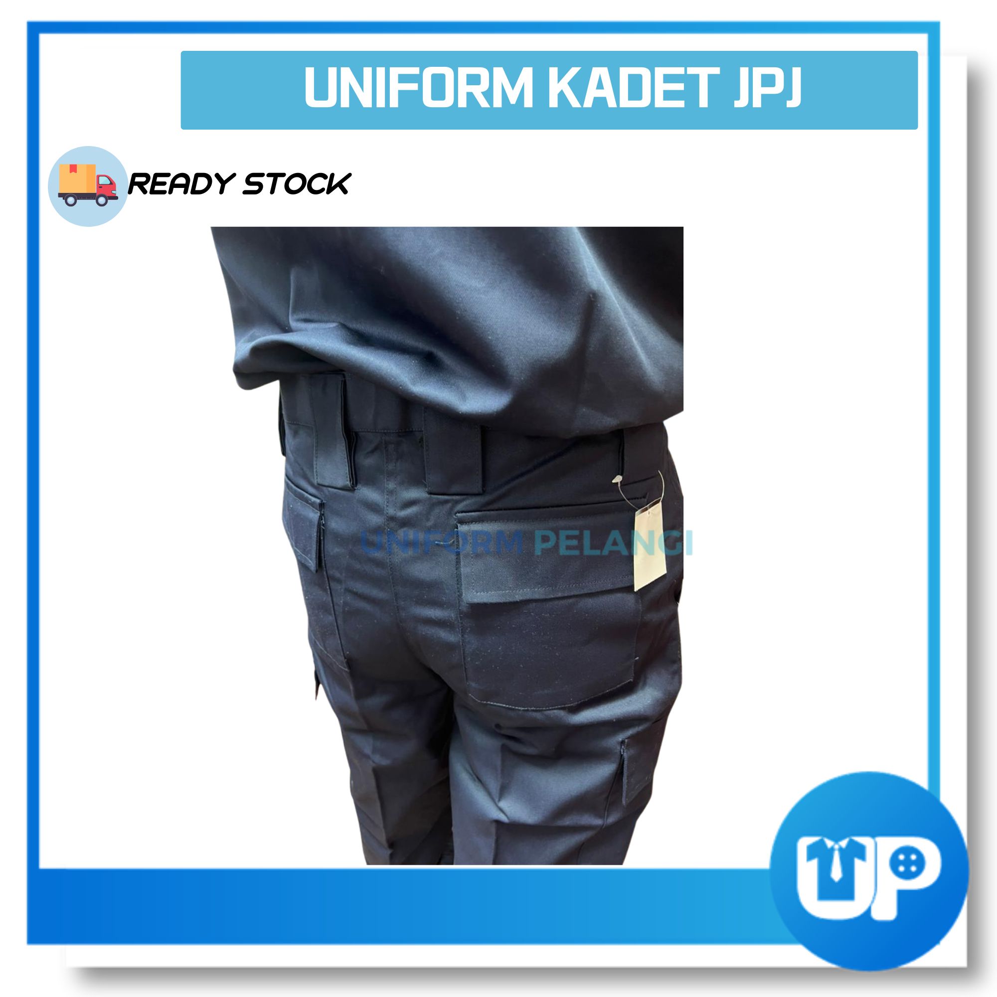 Uniform Seragam Kadet JPJ Kemeja Lengan Pendek Kokurikulum Sekolah Persatuan Pakaian