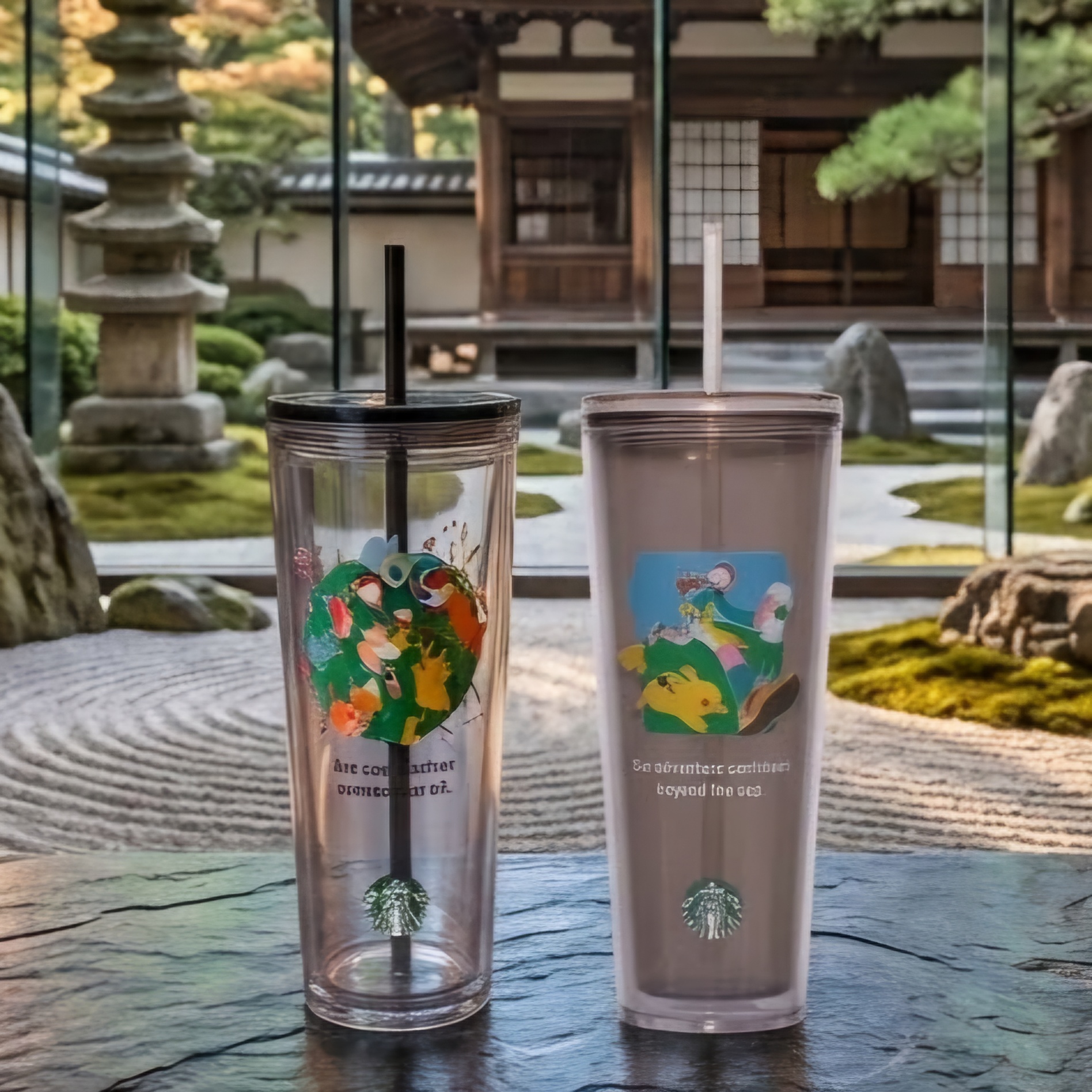 《限量發售》《日本 🇯🇵  POKÉMON + STARBUCKS系列》【凍飲杯 710ml  共2款】