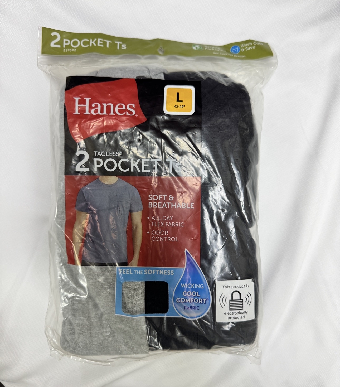 【Hanes 口袋 T 恤｜香港現貨 🇭🇰】