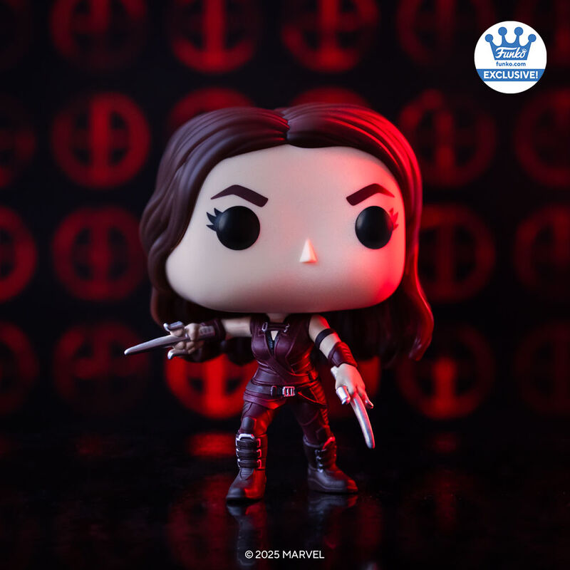 📦訂購 美國代購 Funko POP! Marvel Elektra with Sai (Metallic) Figure 幻影殺手 模型