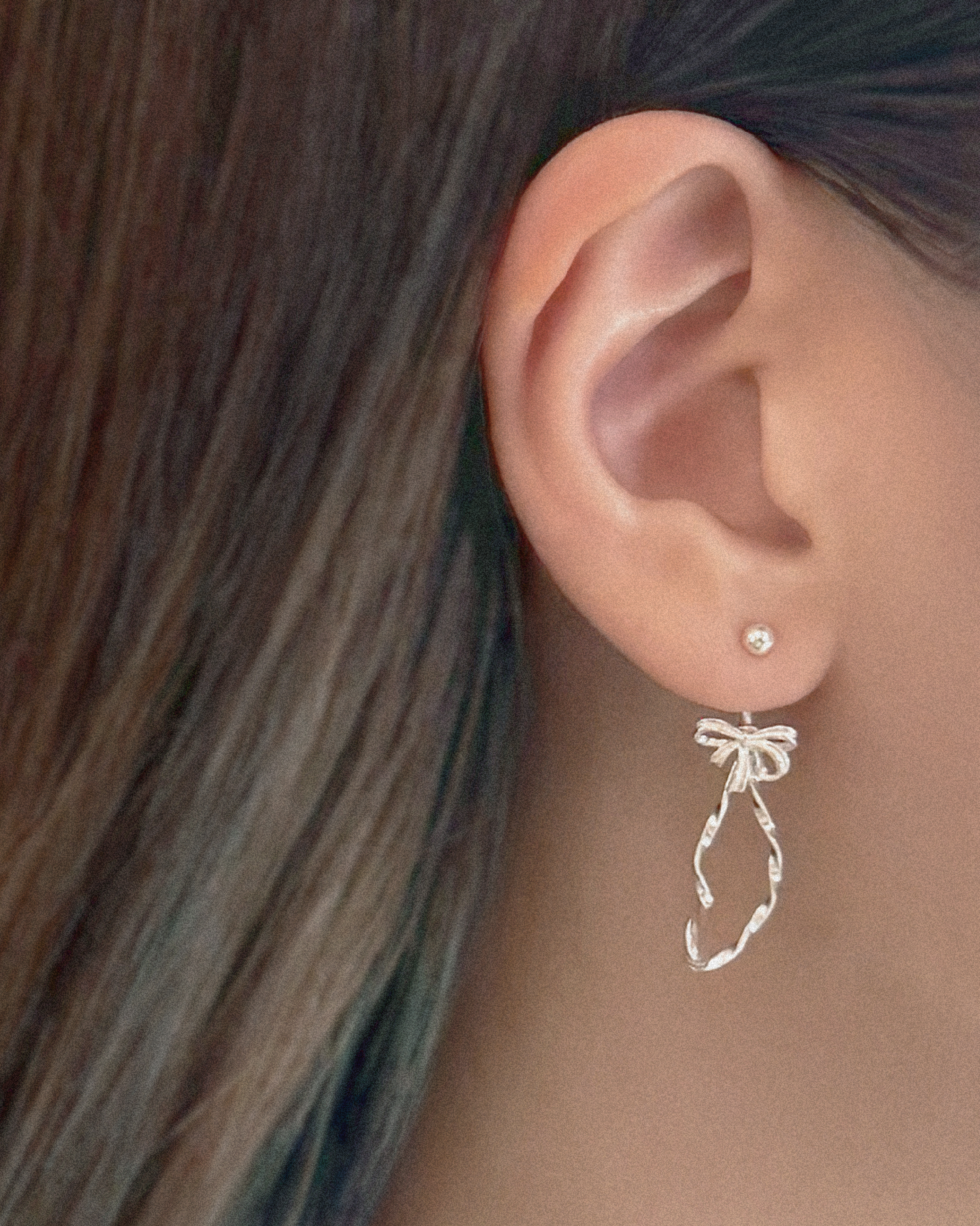 Twisted Ribbon Earrings