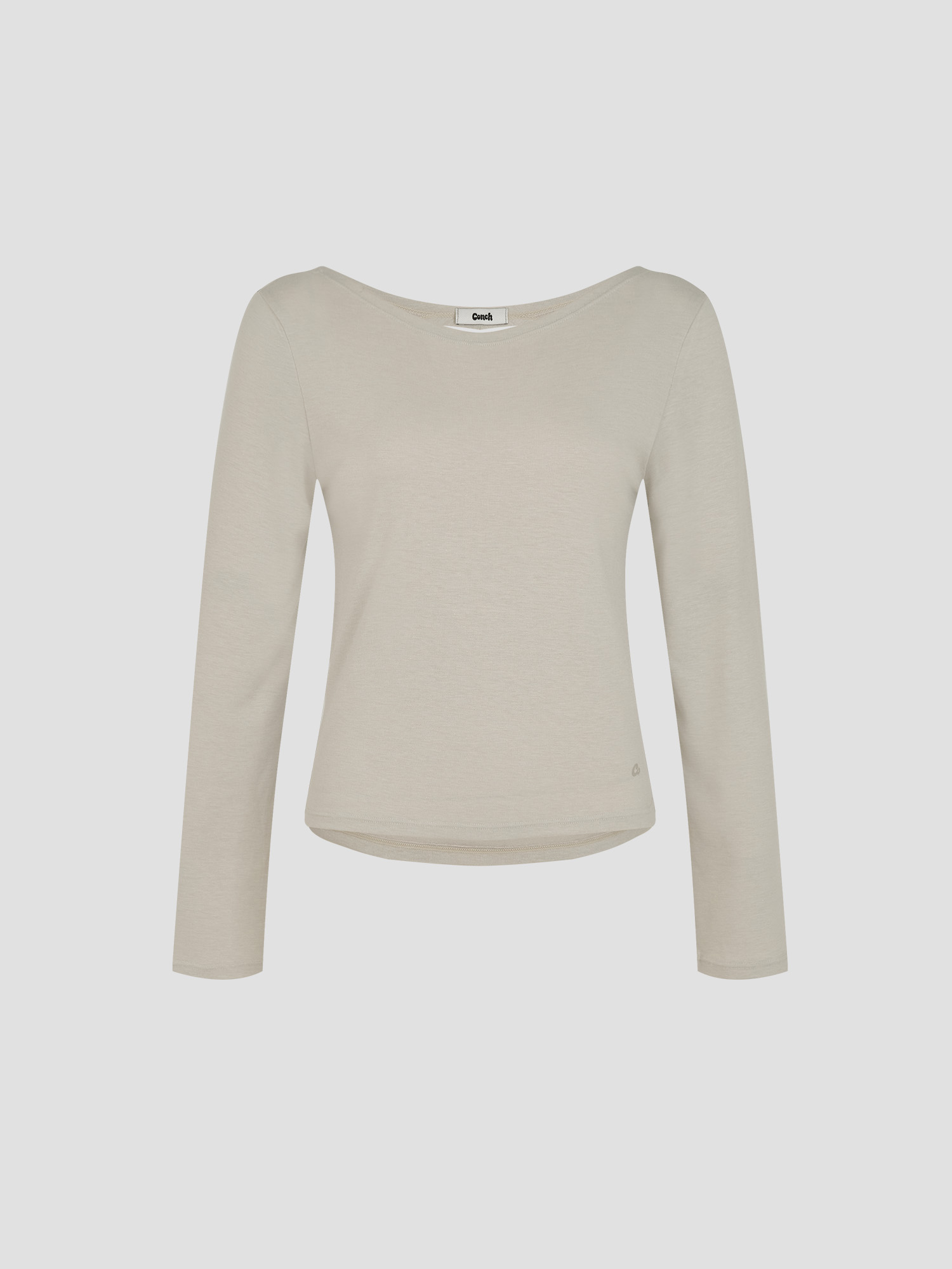 預購_Back Open Long Sleeve T-shirt by Conch