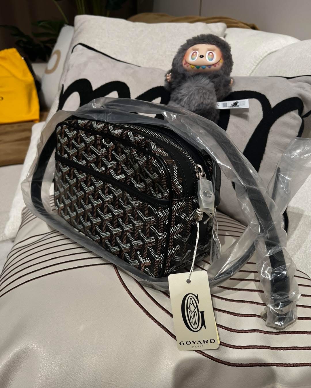 全新 Goyard cap vert pm bag NOIR 黑色camera bag  100%Authentic ,100%new ✅專門店收據✅dust bag✅紙袋