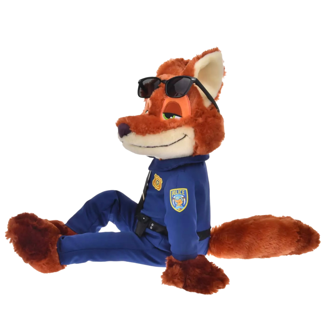 Disney Zootopia Nick Wilde Plush Toy Uniform iketerunuigurumi