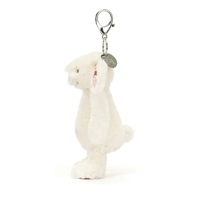 【英國】Jellycat Blossom Cream Bunny 'Berry' Bag Charm