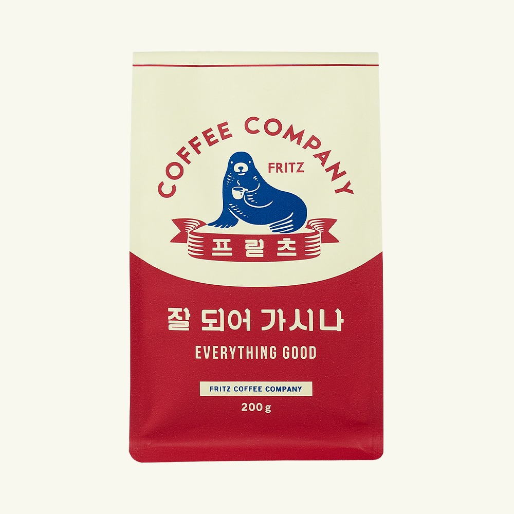 [韓國🇰🇷 Fritz] Fritz Blend Coffee Bean - Everything Good 200g (預購商品）