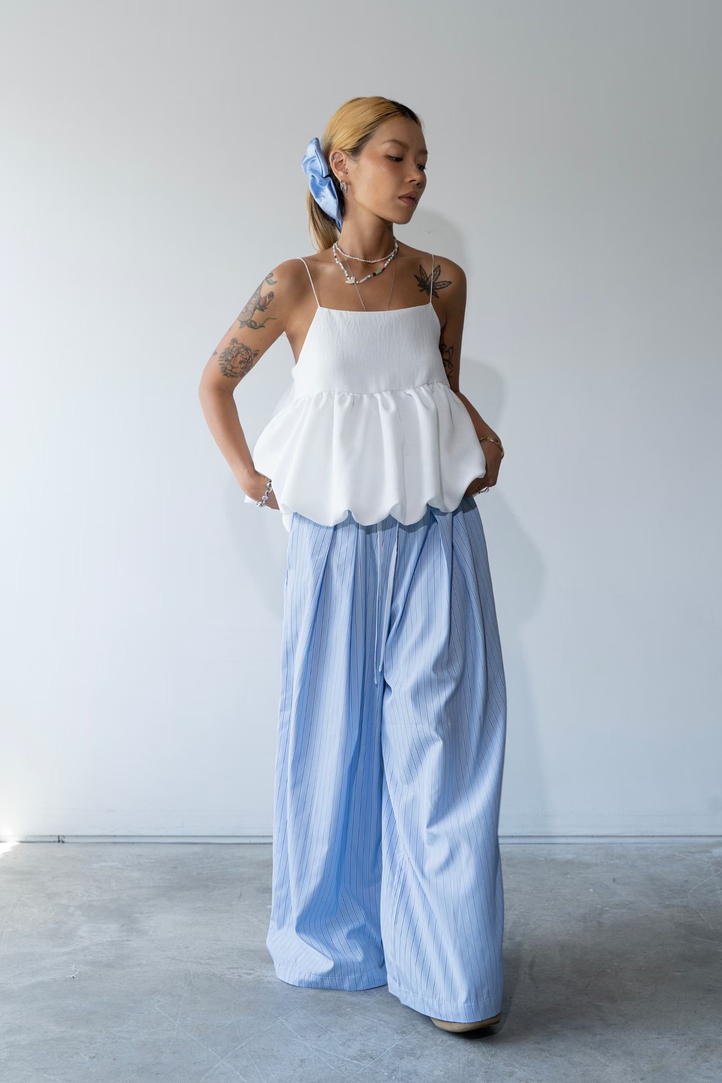 東大門女裝| Stripe Pants 