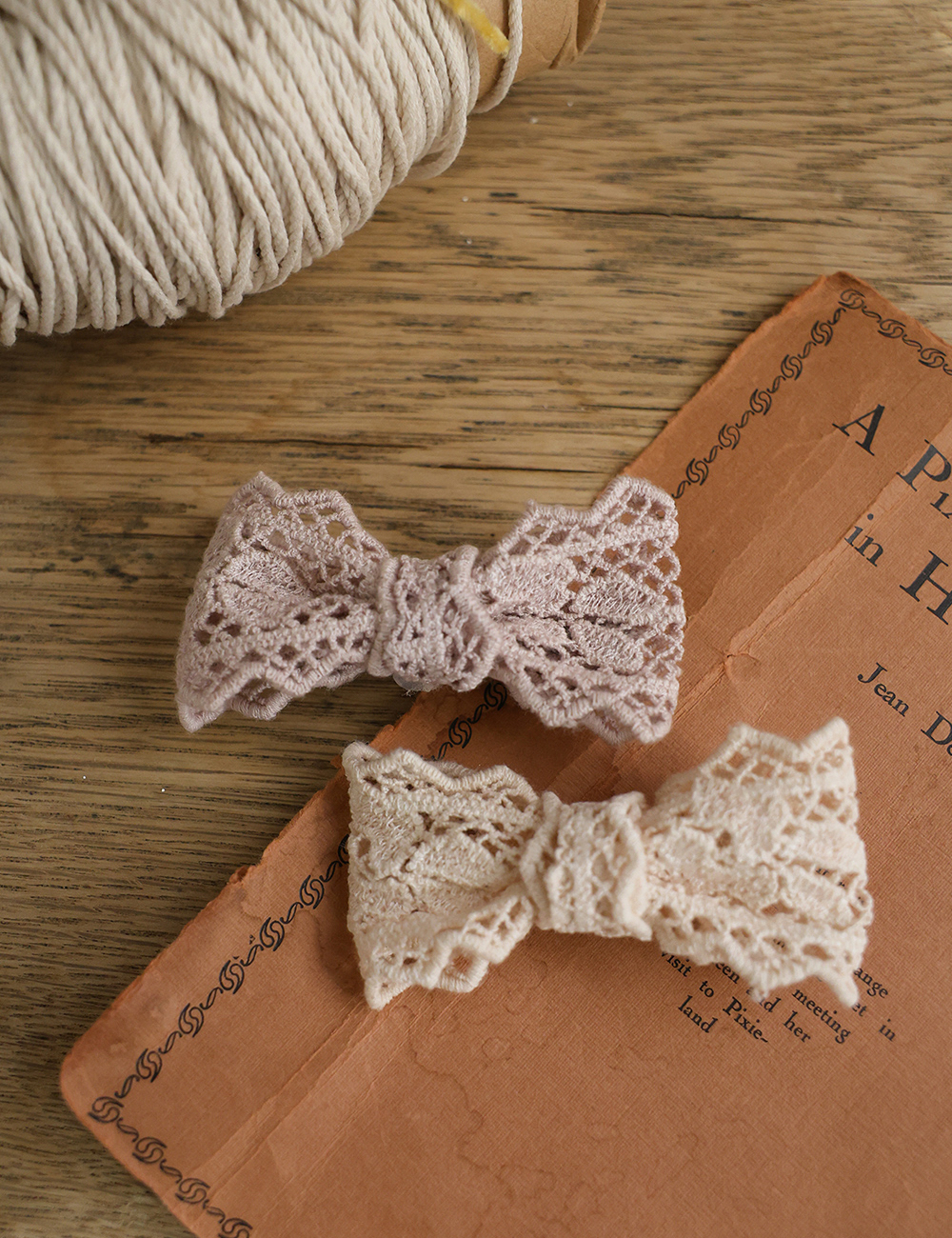 FLO | Belle ribbon hairpin - 2 colors (ACC)