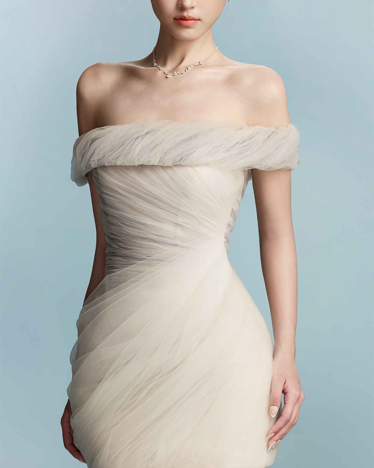 Ethereal Drape Dress