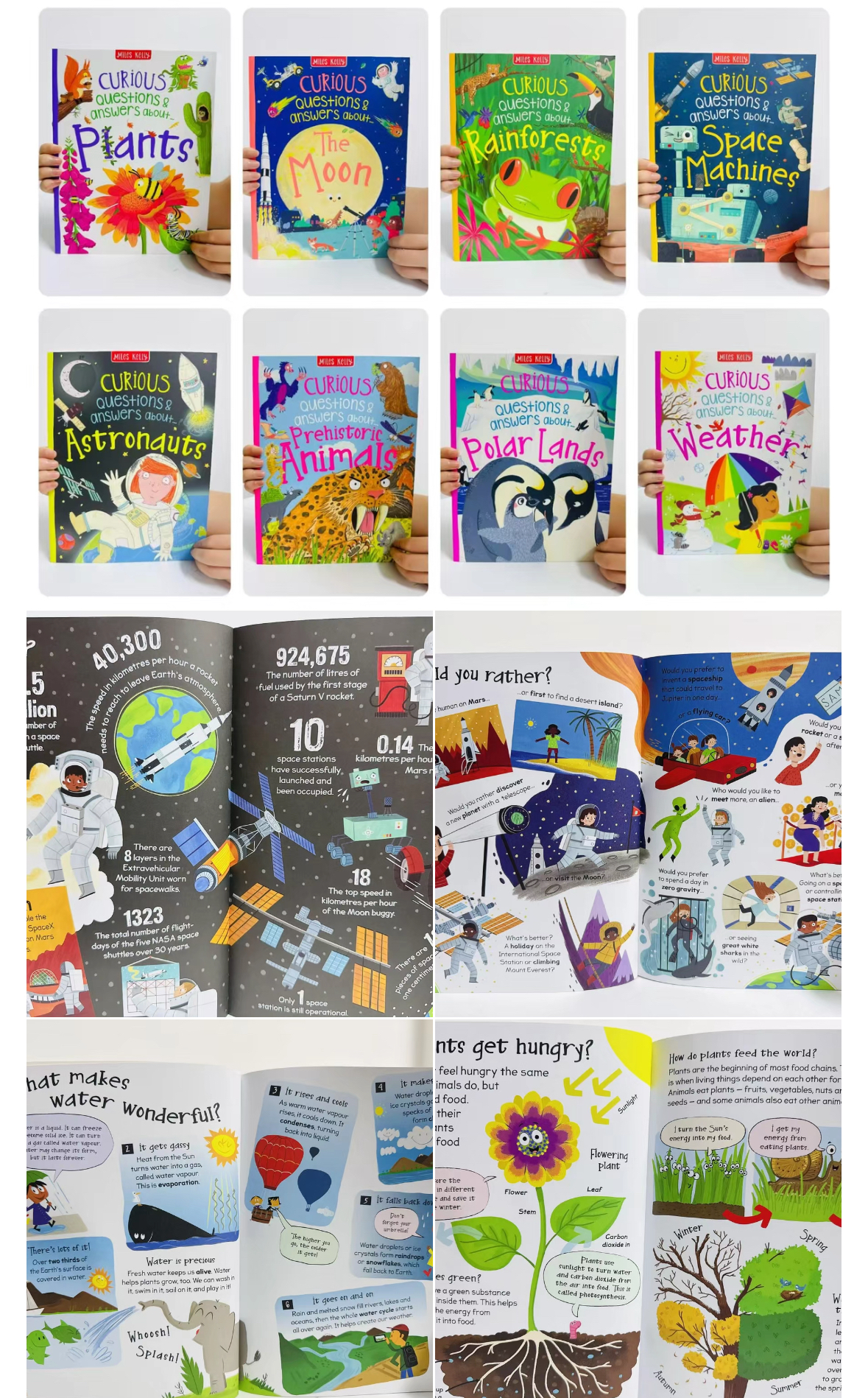 A Curious Collection of Questions and Answers 8 Books (適合5歲+) 