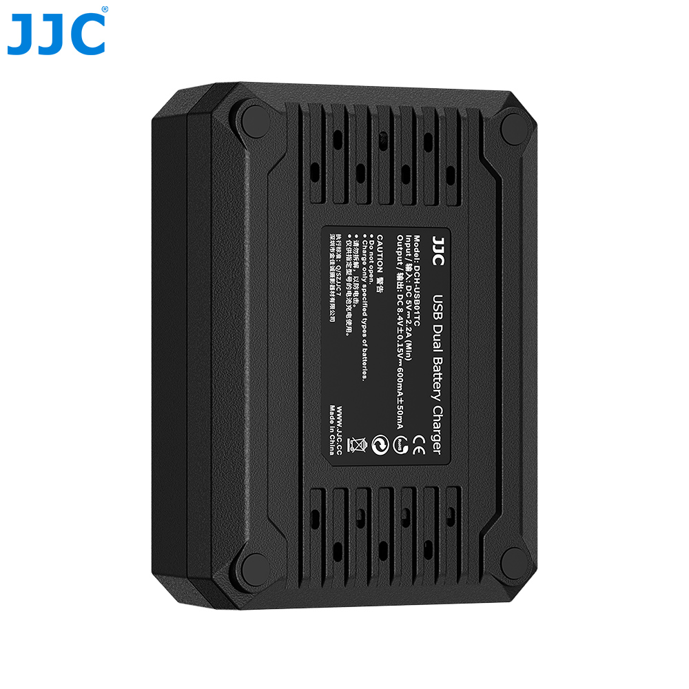 JJC USB Dual Battery Charger For NIKON EL-EL15 (DCH-EL15TC)