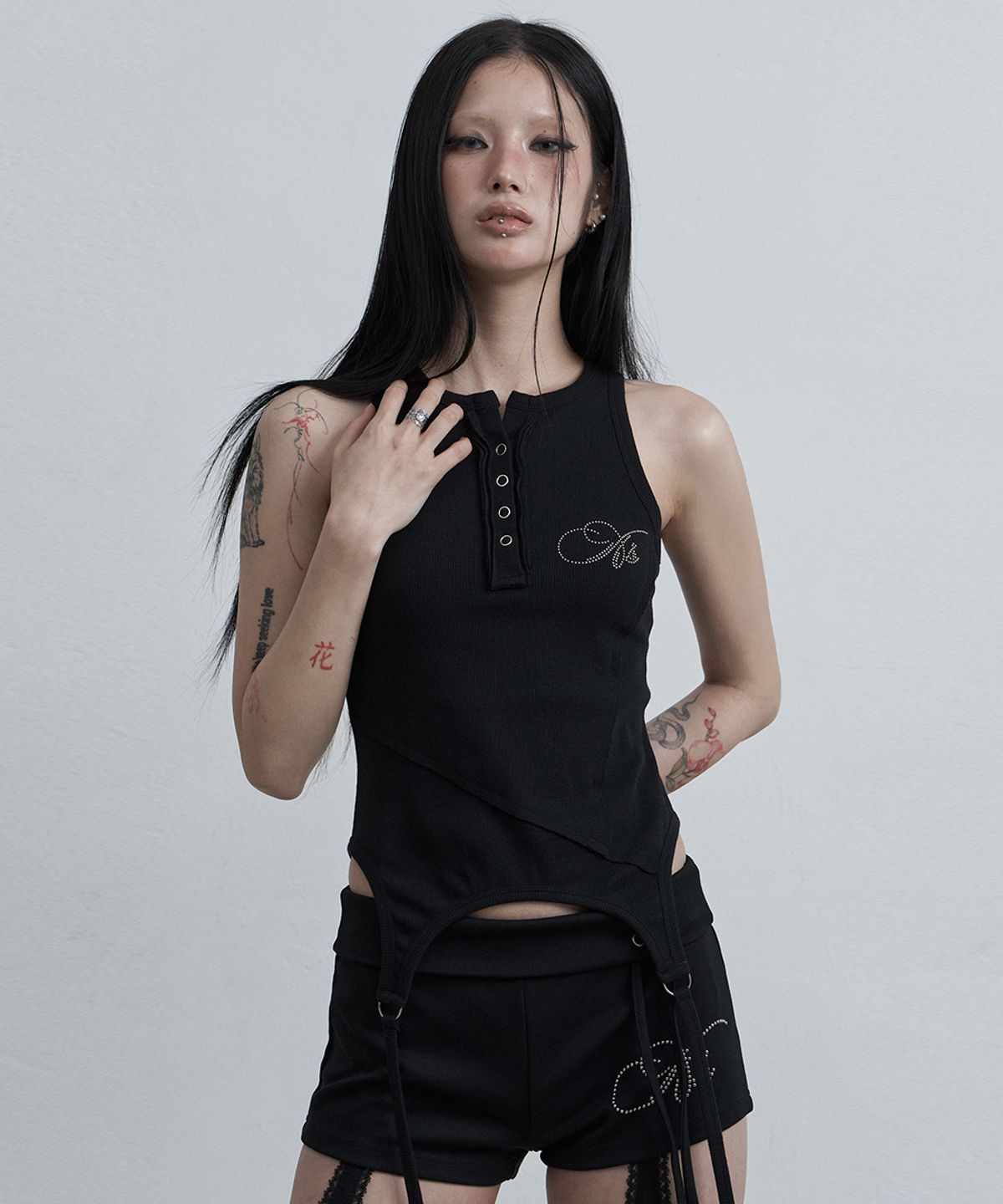 🇰🇷訂購｜asur 26SS｜Sewing Garter Sleeveless 4色