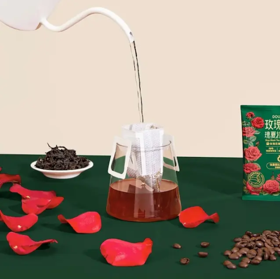 DOURUIMI 玫瑰紅茶瑰夏掛耳咖啡 315g (10.5g*30包) 平行進口