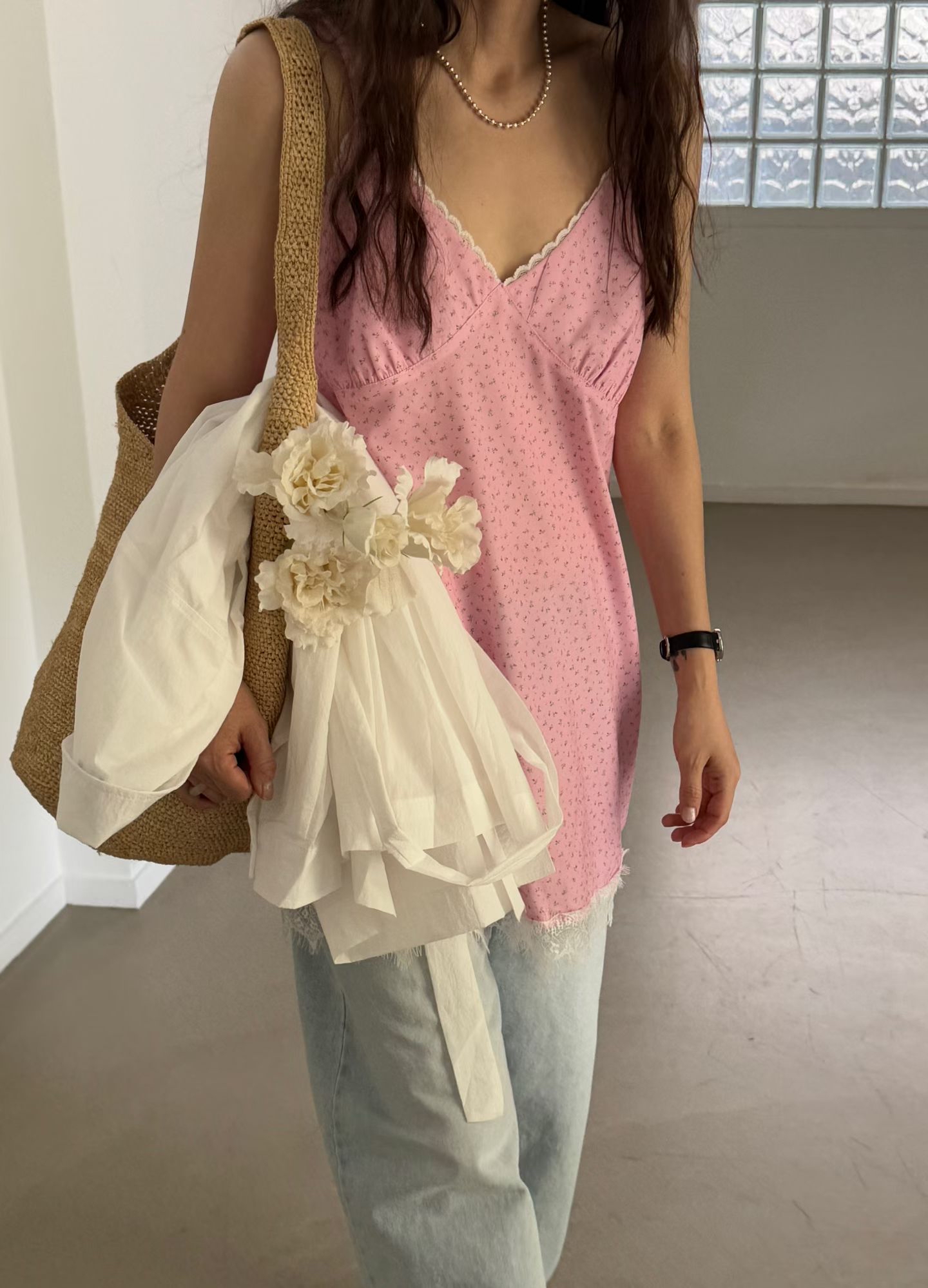 🇰🇷韓國女裝 | Flower sleeveless 