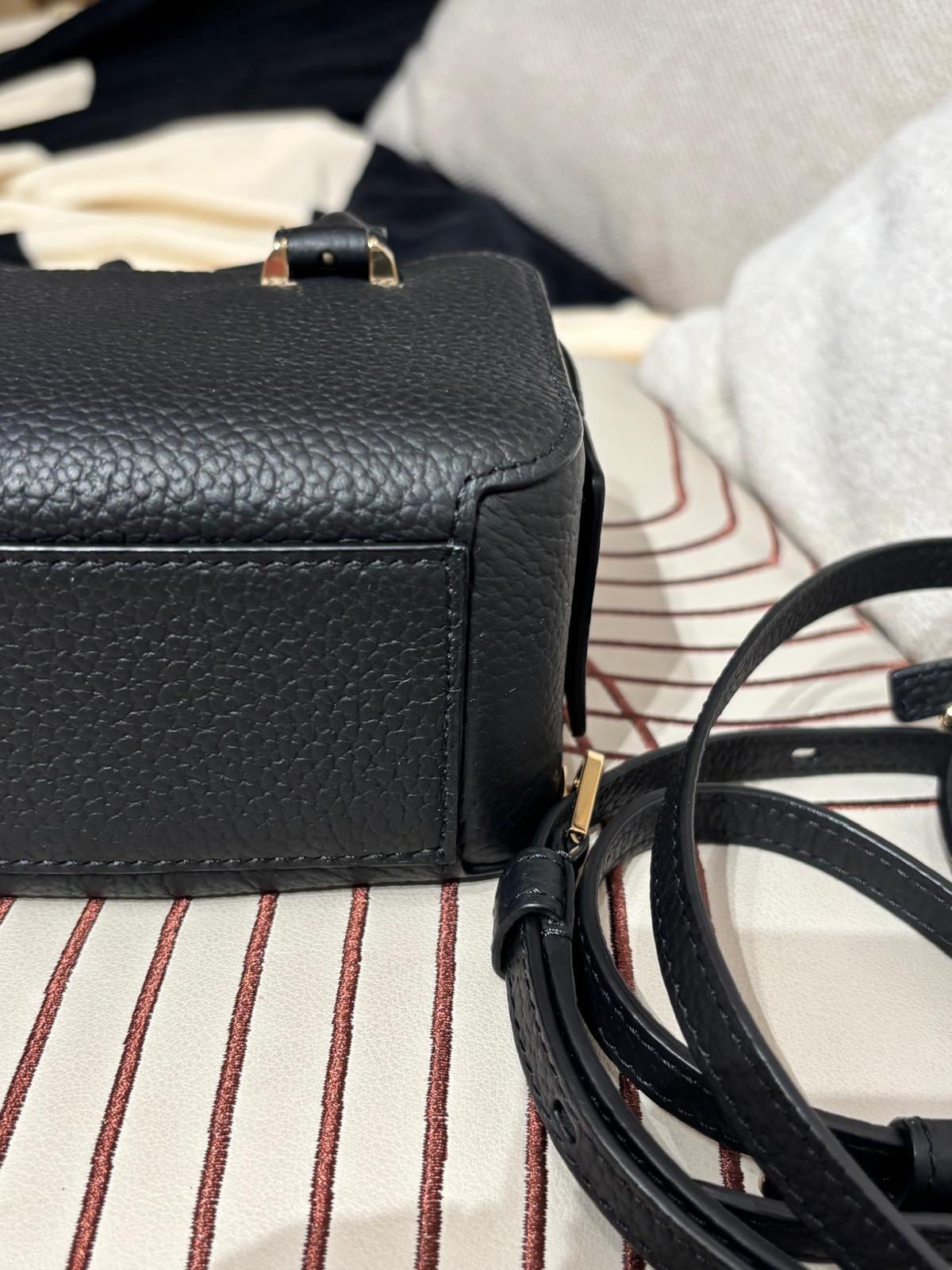 Delvaux cool box nano 黑金牛皮，100%Authentic,99%new✅dust bag 