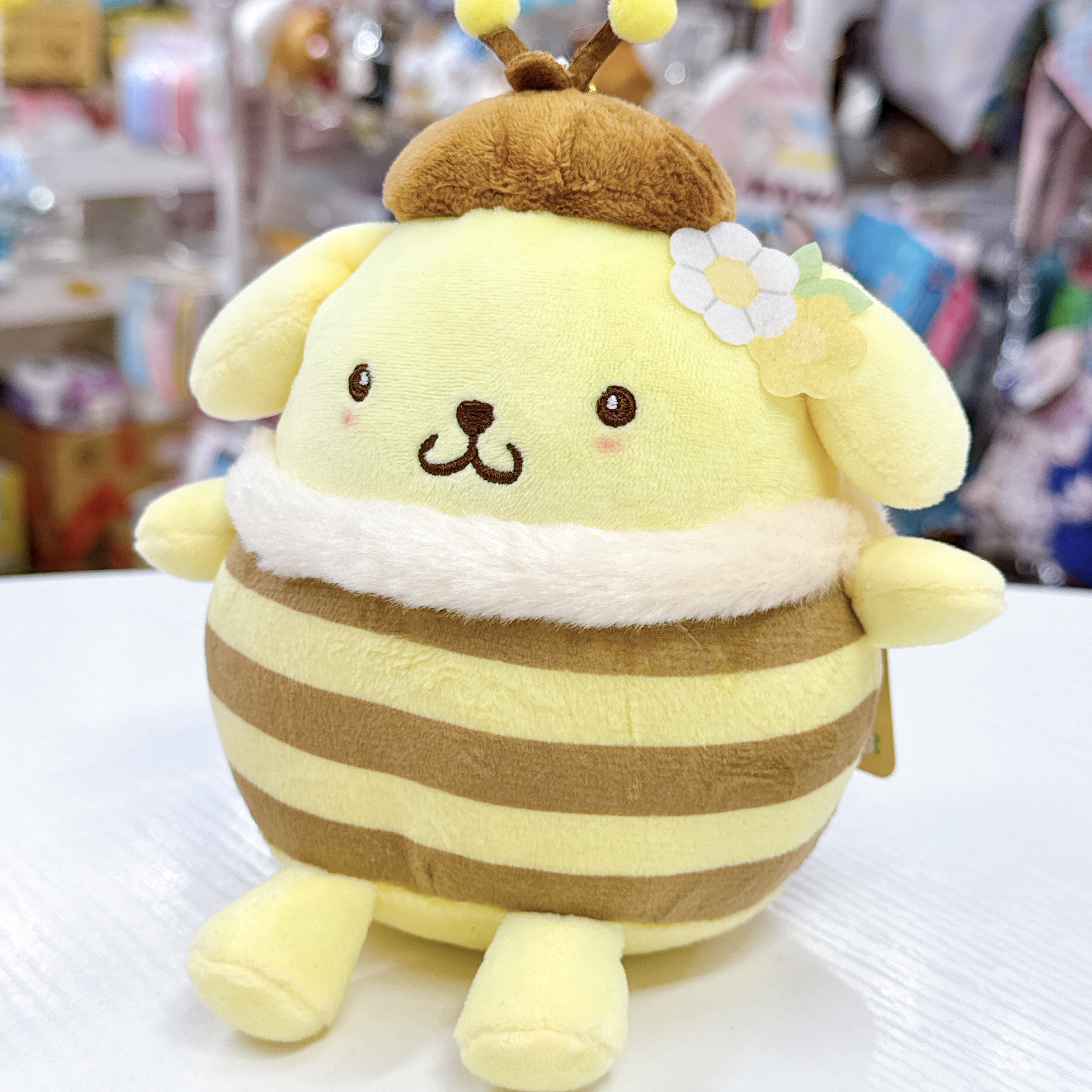 日本版布甸狗扮昆蟲公仔掛飾