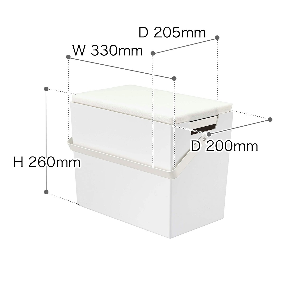 🔥🔥【日本直送《TOWER》蓋式熨斗收納箱兼熨斗台】