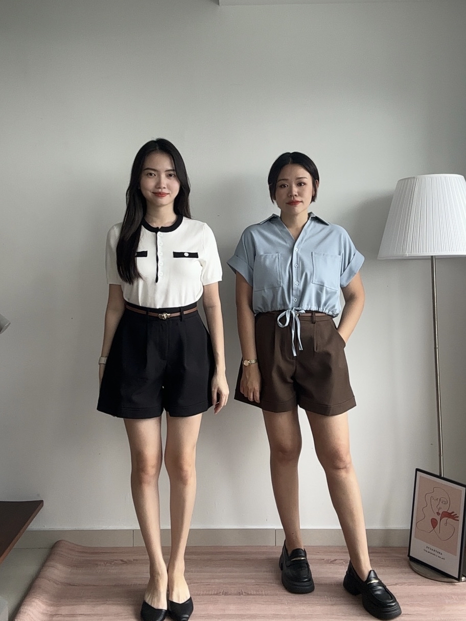 S1926 A Line Short Pants - 3 Colors 