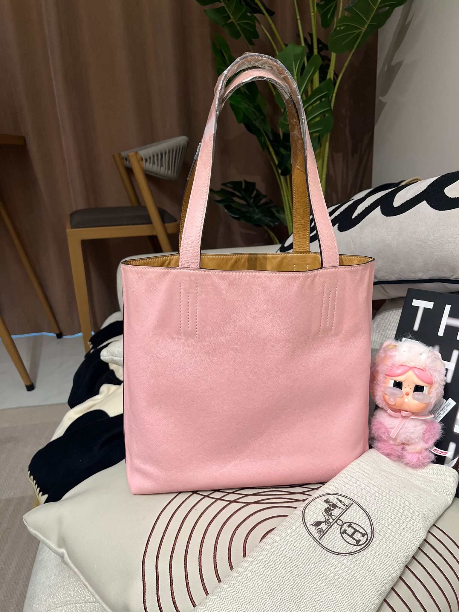 Hermes double sens 36,櫻花粉 100%Authentic ,95%new ✅shop spa 收據✅dust bag