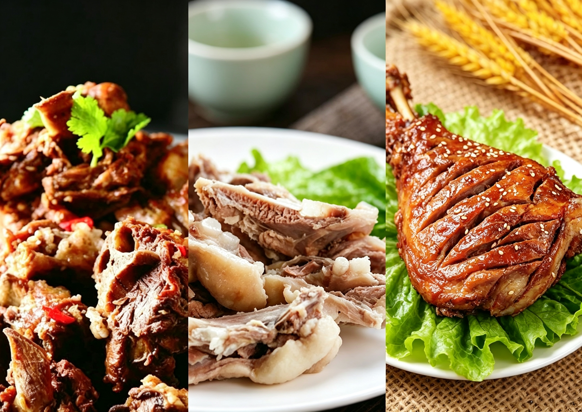 Mutton in Three Flavors 一羊三食