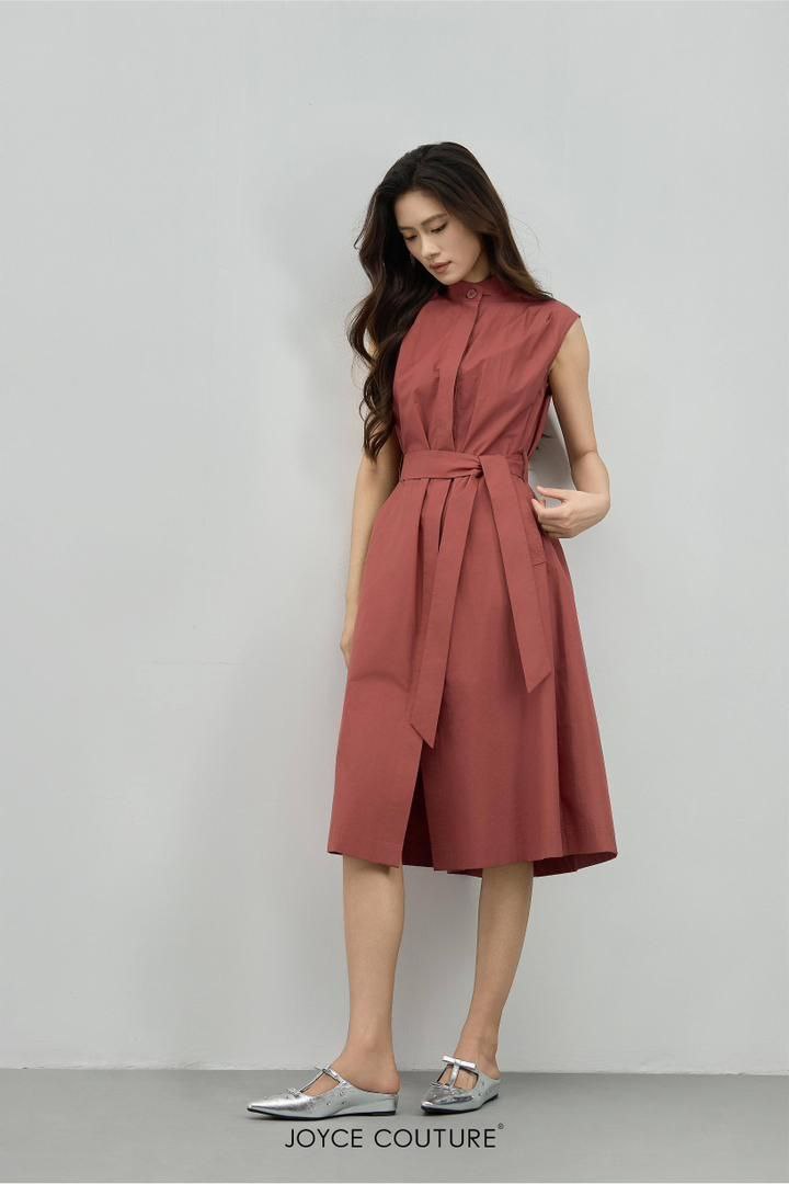 无袖连衣裙 D0342