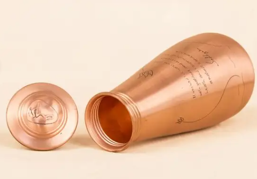 Isha Life-  印度純銅水壺 500ml (薩古魯名言) India Pure Copper Bottle (Sadhguru Quote)