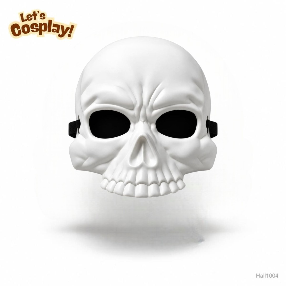 萬聖節白色骷髏頭面具｜Halloween Skull Mask 派對扮演拍照道具 Hall1004