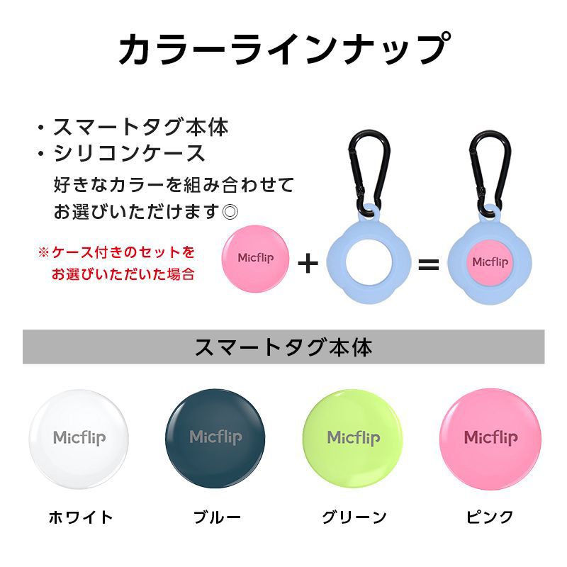 $74個。2個起$64個。Micflip Anti-Loss Smart Tag P23