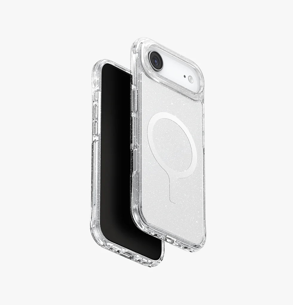 [全港免運] - UNIQ Lifepro Xtreme Tinsel For iPhone 17/Air 系列 - 透明閃粉