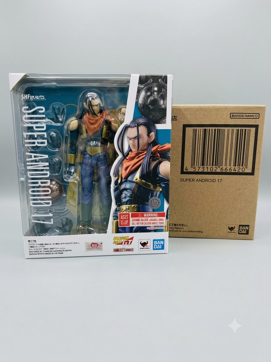 Bandai S.H.Figuarts SHF 龍珠 GT超級17號 Dragon Ball GT Super Android 17
