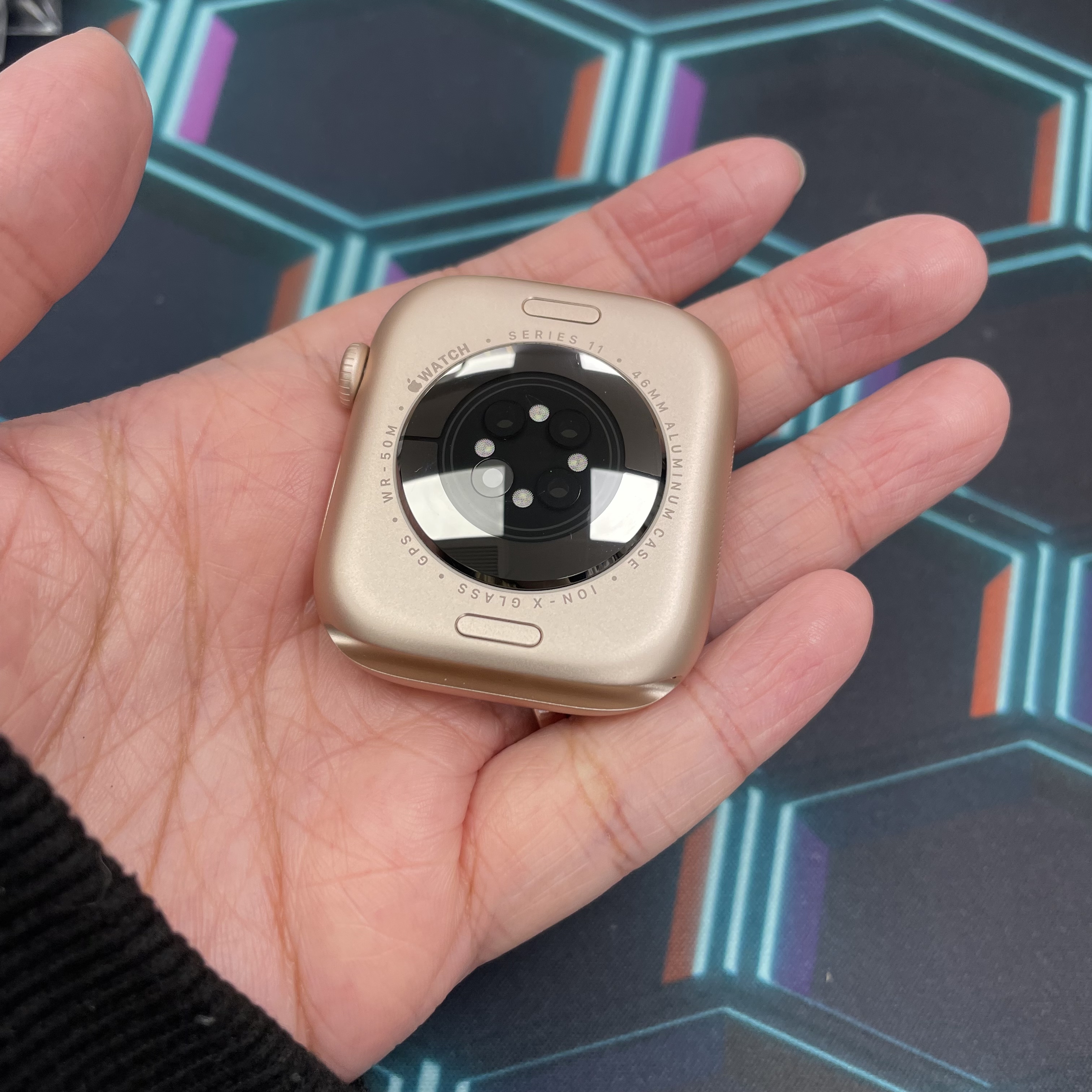 *6434 Apple Watch Series 11 完美機 46mm 玫瑰金 rose gold