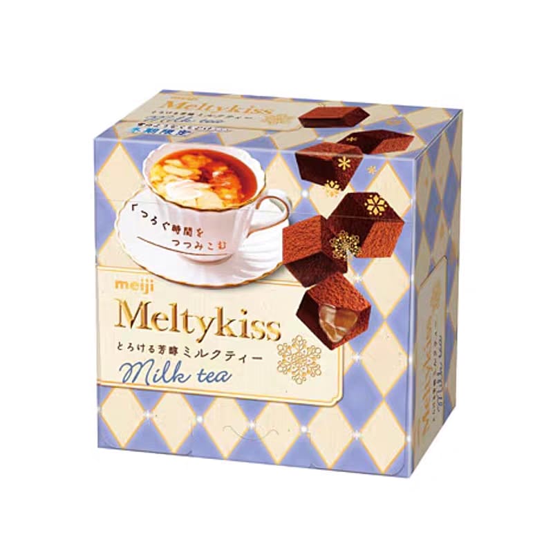 ‼️現貨‼️日本Meiji Meltykiss 芳香奶茶味