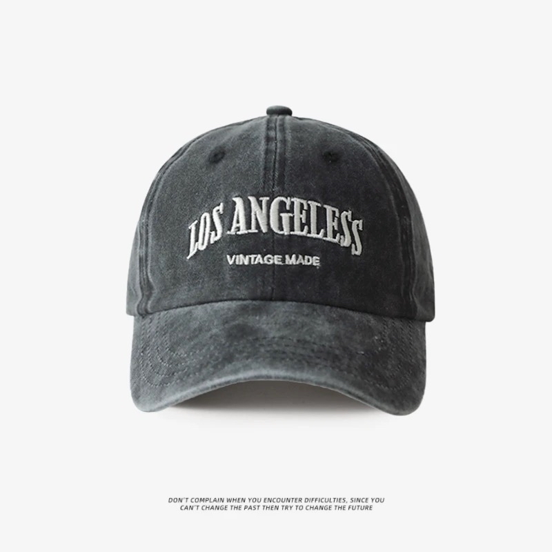 韓系洗水牛仔cap 帽