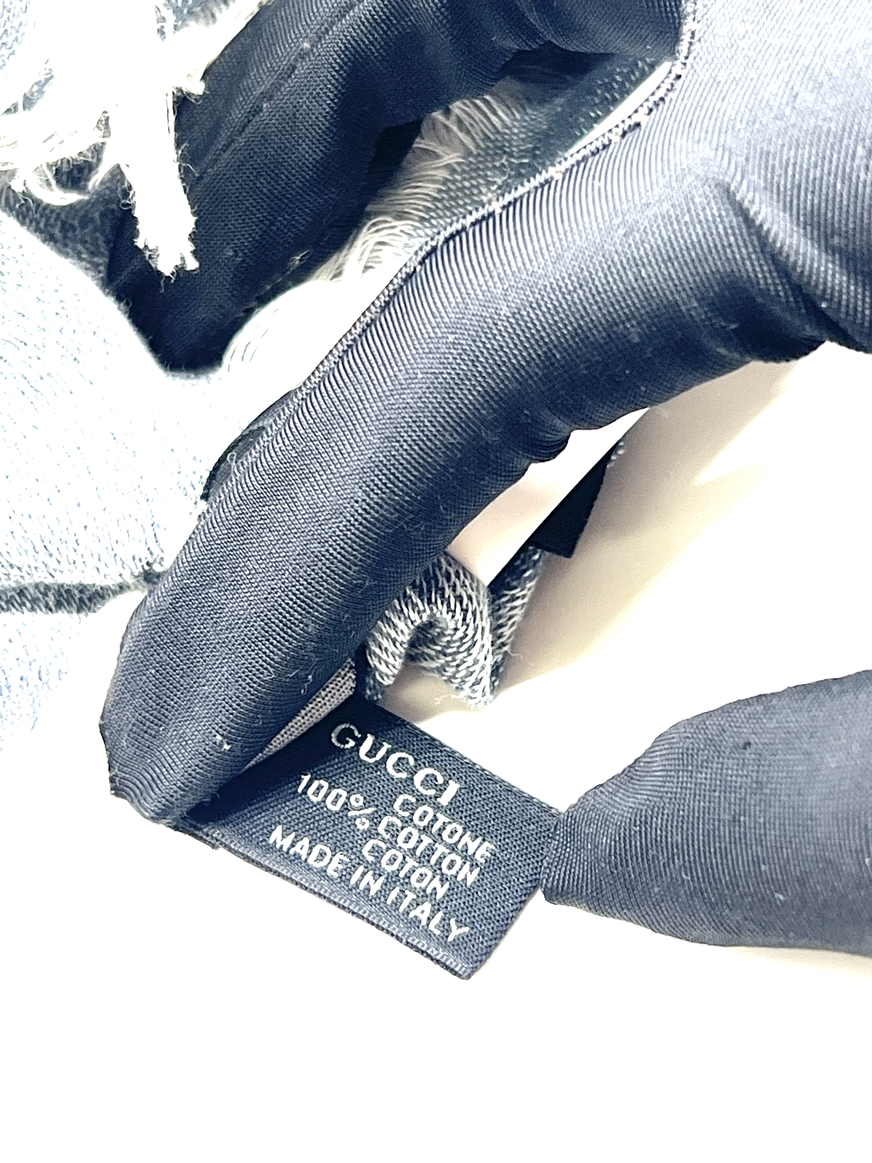 Pre-Owned GUCCI GG Jacquard Pattern Knitted Scarf / Product Code: 26040702