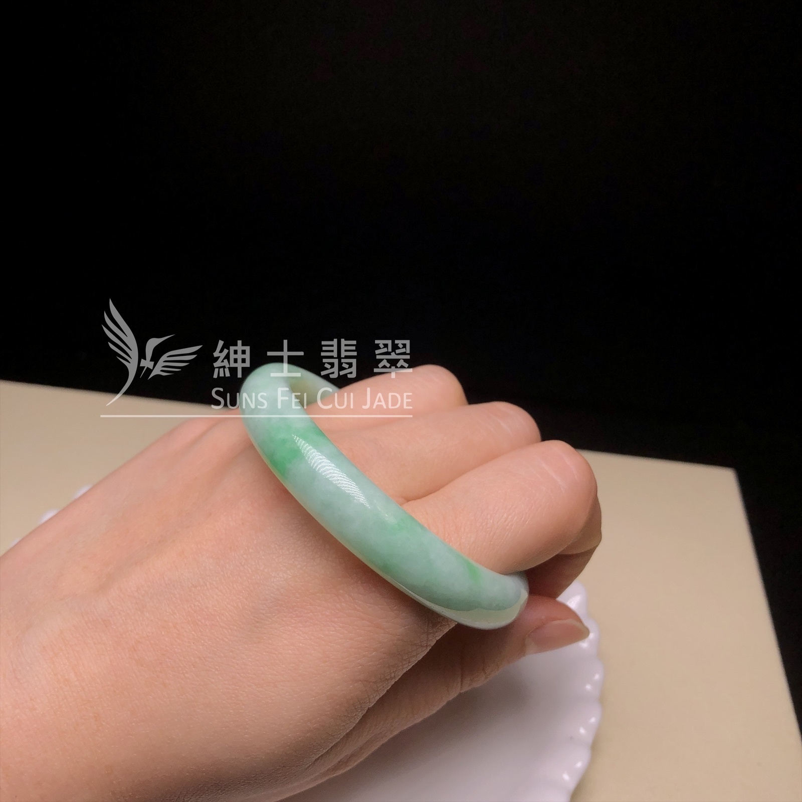 滿綠福鐲52.7mm C06217