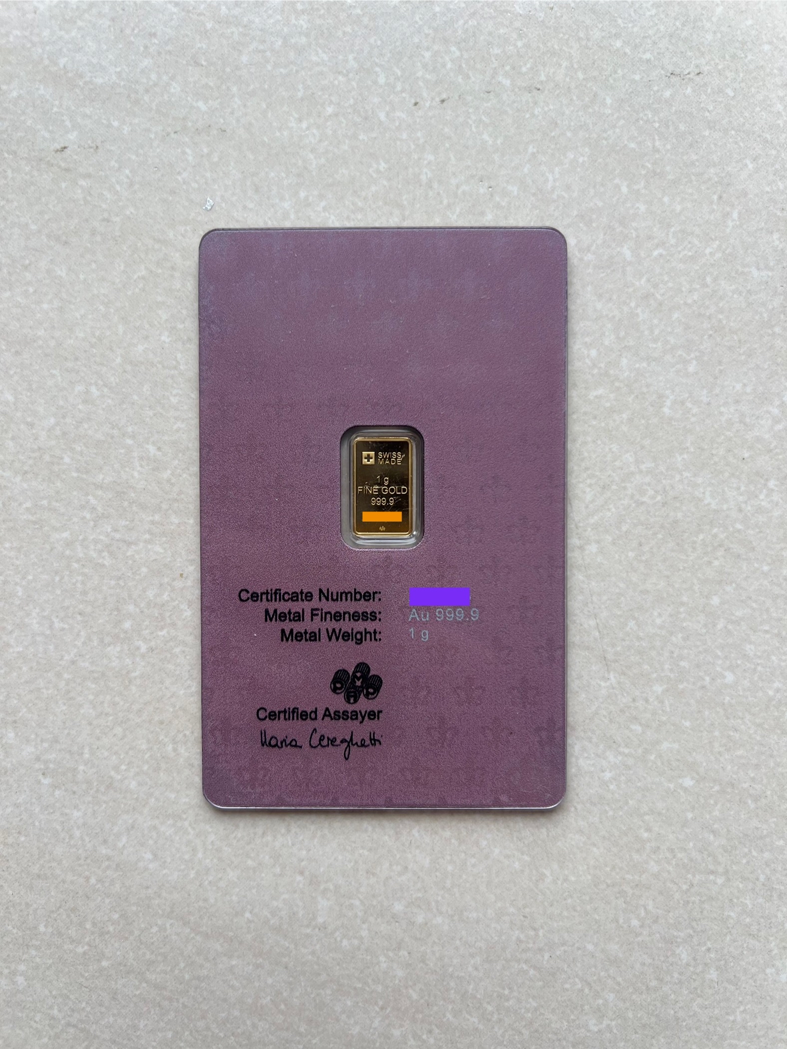 (SN3063) PAMP RARE Coronation King Charles III 1g🇨🇭Swiss Limited Gold Bar Emas 999.9 查尔斯王加冕礼金条