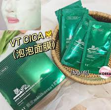 VT- 積雪草痘痘收縮毛孔泡泡面膜 一包裝