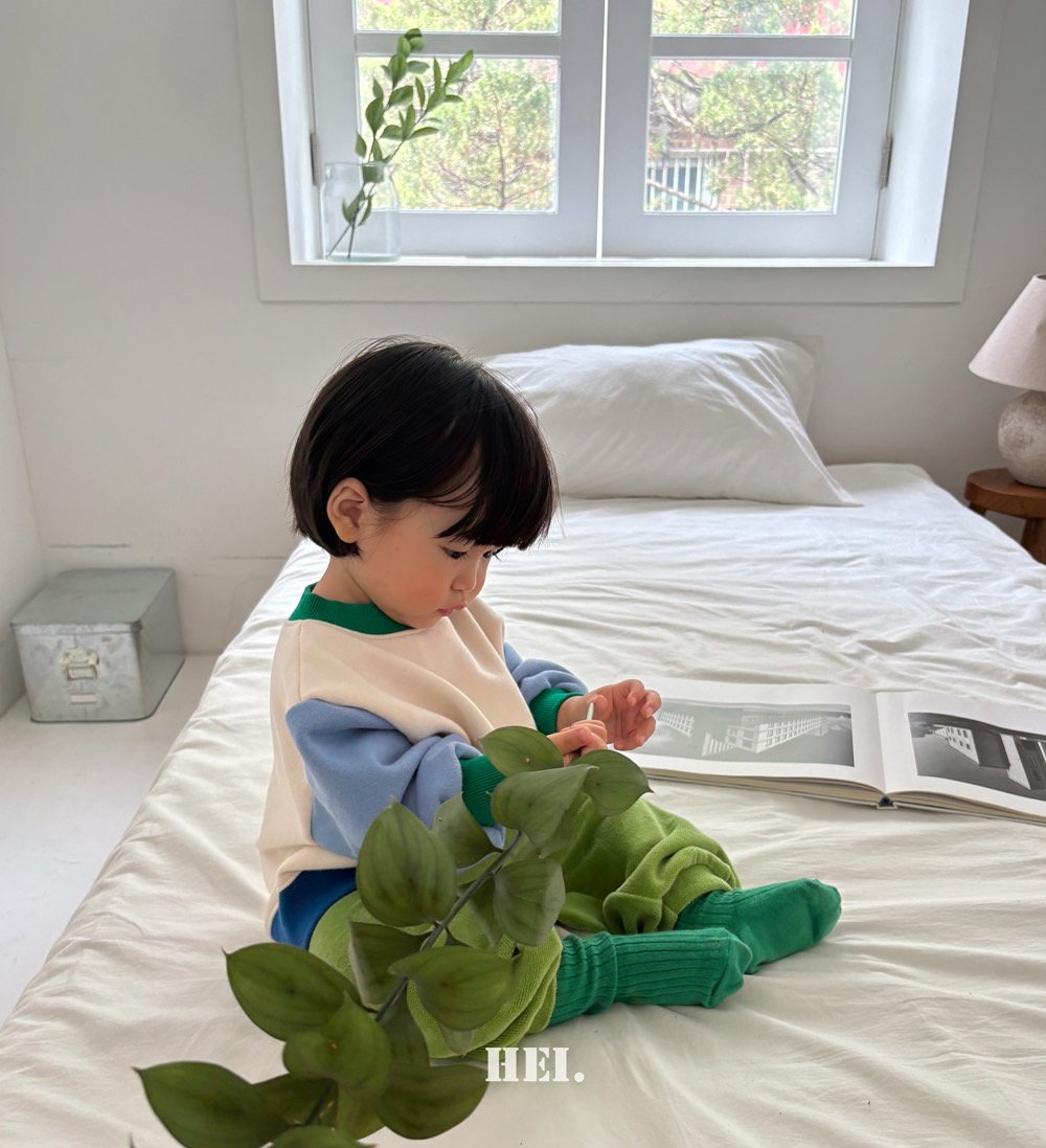 Hei | Color-block Sweatshirt