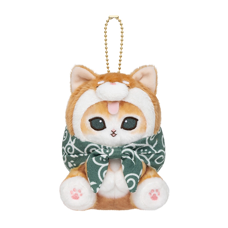 🌸 【預訂】mofusand 紅色柴犬 公仔掛飾 - mofusand 5/6新品