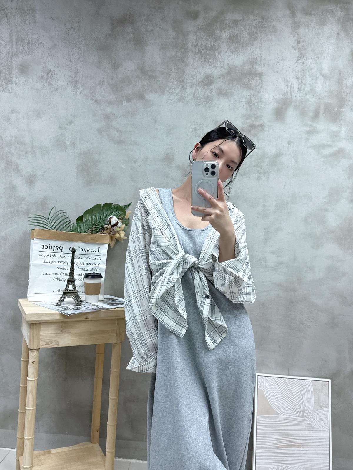 G14 背心Ops+格仔恤衫Set