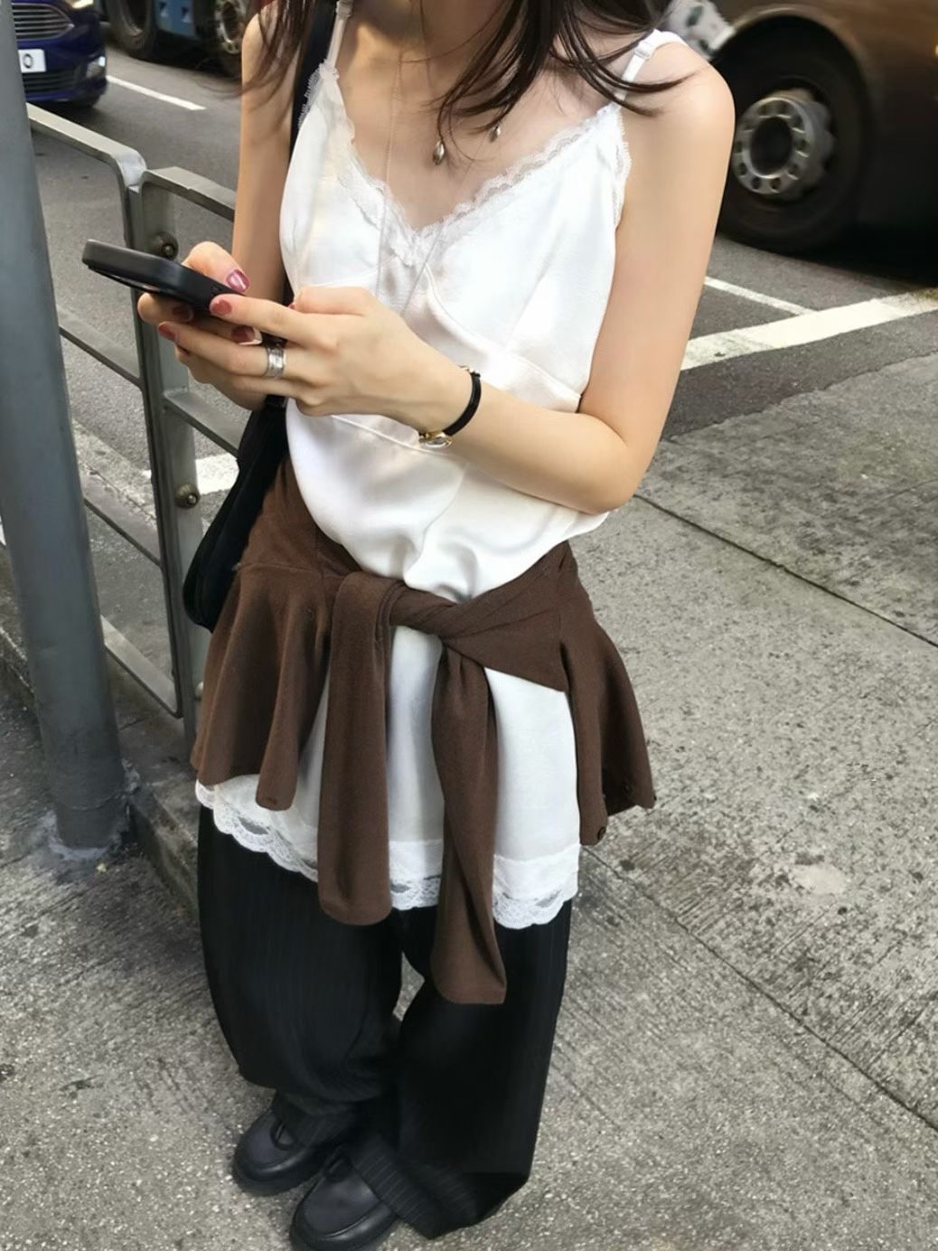 Lace layered one piece #op14