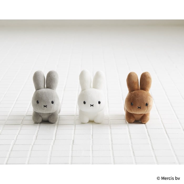  Dick Bruna（白色） Miffy 米菲兔 SS尺寸絨毛公仔玩偶