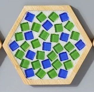 DIY手工材料包-馬賽克杯墊 (G633) 🚛 送貨方式請選(4)